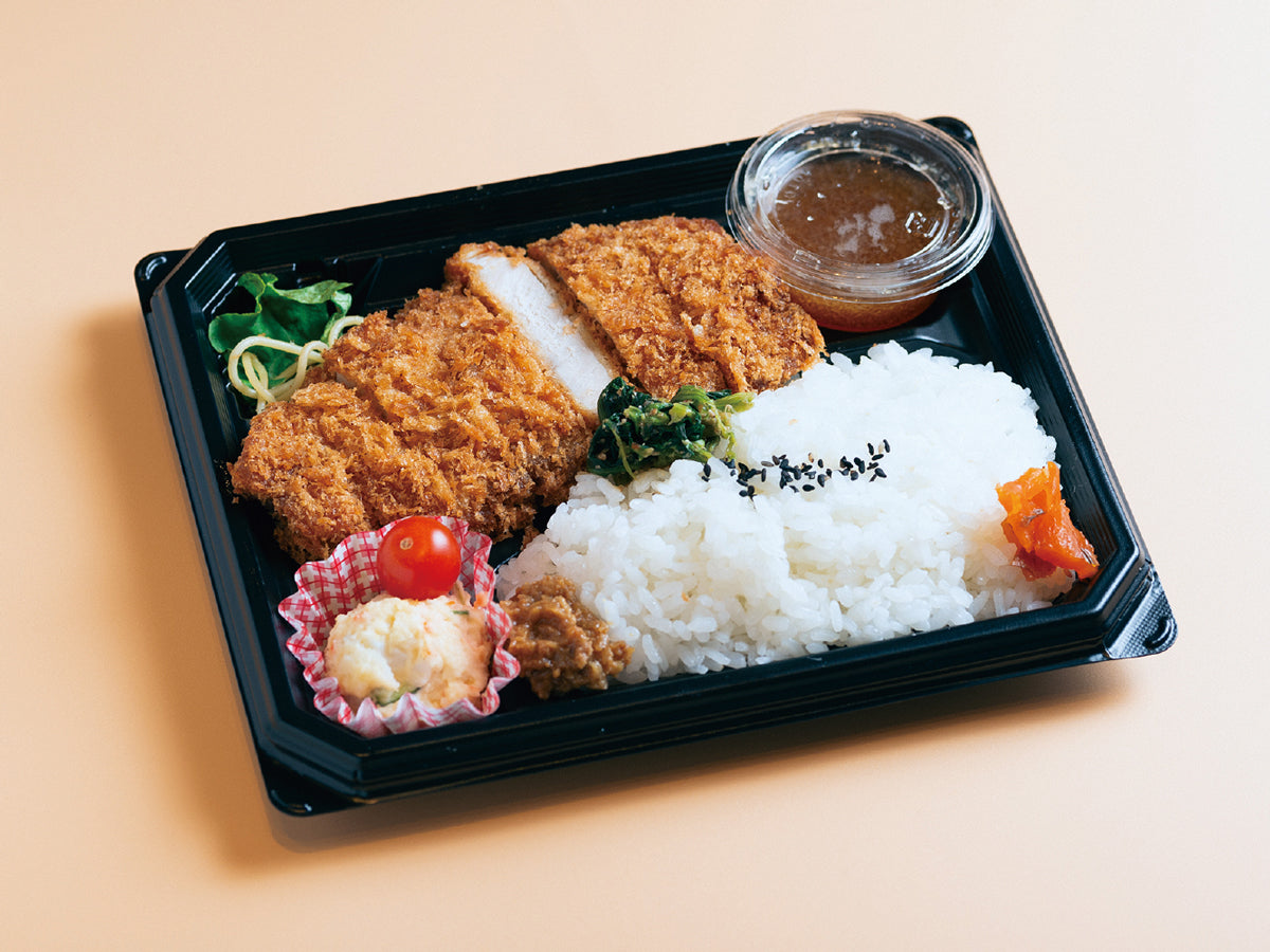 厚切りロースとんかつのおろしポン酢