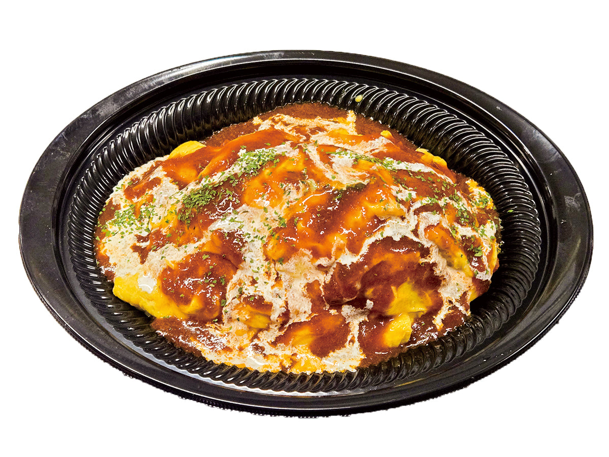 オムライスのトレーナー　とろとろたまご とろとろ玉子のオムライスデミグラスソース – お肉と手作り惣菜 みやよし