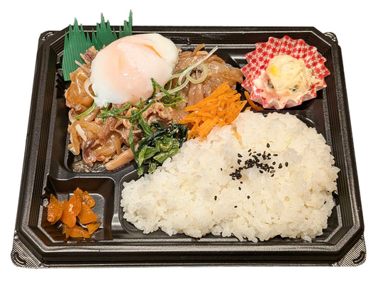 みやよし特製すき焼き温玉添え